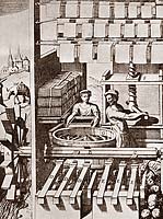 Eine alte Papiermühle